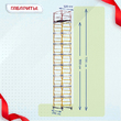 Вышка-тура  ВСП 1.2х2.0, Н-11.2м - stroymarket66.ru - Новосибирск