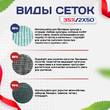 Сетка фасадная затеняющая зеленая 30-35% 2х50 м - stroymarket66.ru - Новосибирск