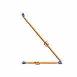 Подкос винтовой двухуровневый 4,5 м с оголовником - stroymarket66.ru - Новосибирск