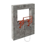 Мусоросброс кронштейн универсальный - stroymarket66.ru - Новосибирск