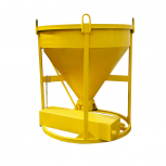 Бадья для бетона БН 1,0 м3 низкая c лотком - stroymarket66.ru - Новосибирск