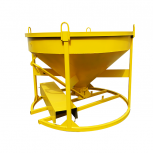 Бадья для бетона БН 1,5 м3 низкая с лотком - stroymarket66.ru - Новосибирск