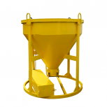 Бадья для бетона БН 1,0 м3 низкая c лотком - stroymarket66.ru - Новосибирск