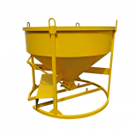 Бадья для бетона БН 2,0 м3 низкая с лотком - stroymarket66.ru - Новосибирск