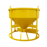 Бадья для бетона БН 2,0 м3 низкая с лотком - stroymarket66.ru - Новосибирск