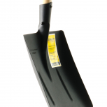 Лопата автомобильная совковая песочная (тип1) с деревянным черенком и ручкой - stroymarket66.ru - Новосибирск