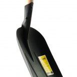 Лопата большая совковая с деревянным черенком 1200 мм - stroymarket66.ru - Новосибирск