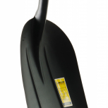 Лопата совковая снегоуборочная с деревянным черенком 1200 мм - stroymarket66.ru - Новосибирск