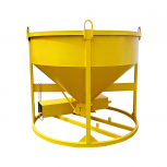 Бадья для бетона БН 2,0 м3 низкая с лотком - stroymarket66.ru - Новосибирск