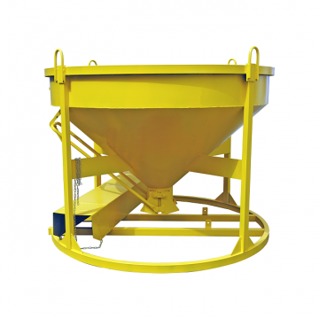 Бадья для бетона БН 1,5 м3 с лотком - stroymarket66.ru - Новосибирск