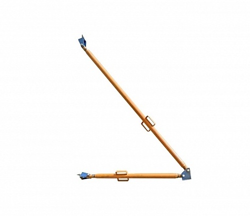 Подкос винтовой двухуровневый 4,5 м с оголовником - stroymarket66.ru - Новосибирск