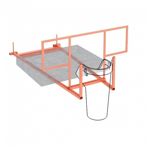 Мусоросброс кронштейн крышевой - stroymarket66.ru - Новосибирск