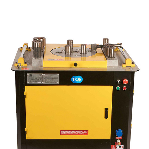 Станок для гибки арматуры TOR GW50A-Q с доводчиком (E) - stroymarket66.ru - Новосибирск