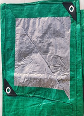 Тент Терпаулин 120 г/м2 с люверсами  - stroymarket66.ru - Новосибирск